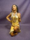Italian signed Maiden Figure Ars Pulchra Art Deco 1936?